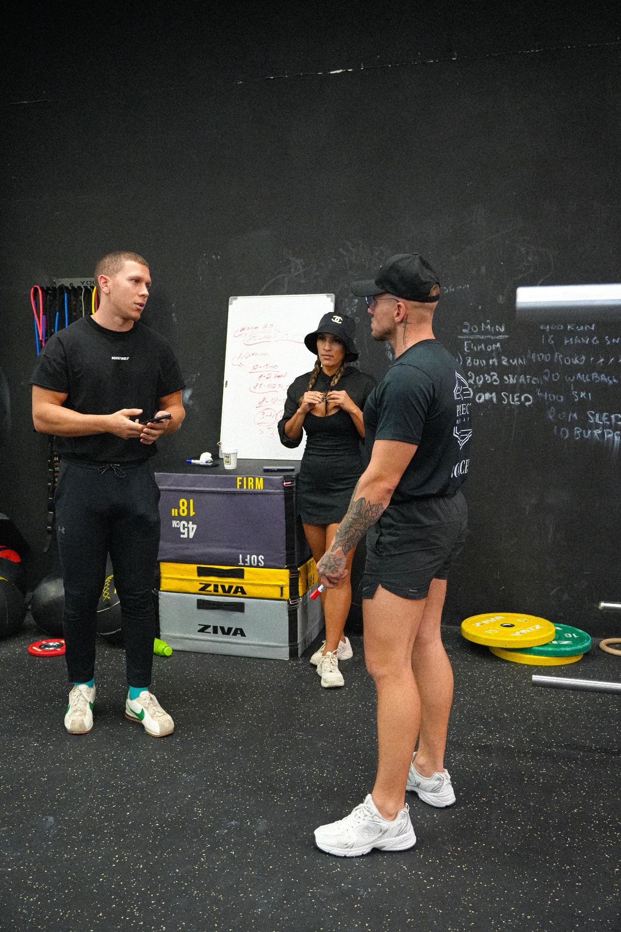Project Reshape coaches in a private consultation with a client at the studio
